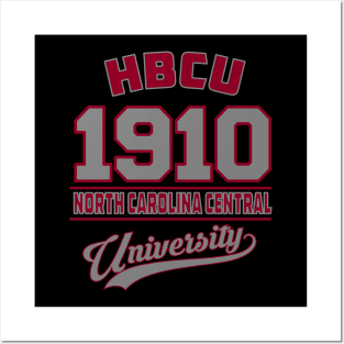 North Carolina Central 1910 University Apparel Posters and Art